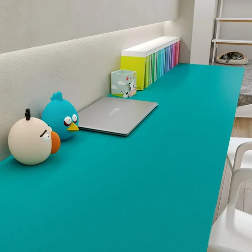 Miniatura 4 de Decotalk Papel tapiz verde para despegar y pegar para gabinetes, papel de contacto verde, papel de contacto extraíble, papel autoadhesivo