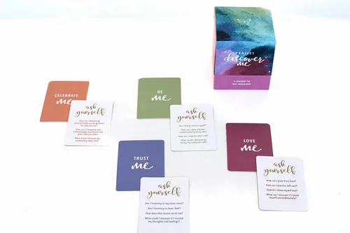 Miniatura 4 de Un juego de amor propio para adolescentes Herramienta de empoderamiento para inspirar la autoestima con preguntas y conversaciones basadas