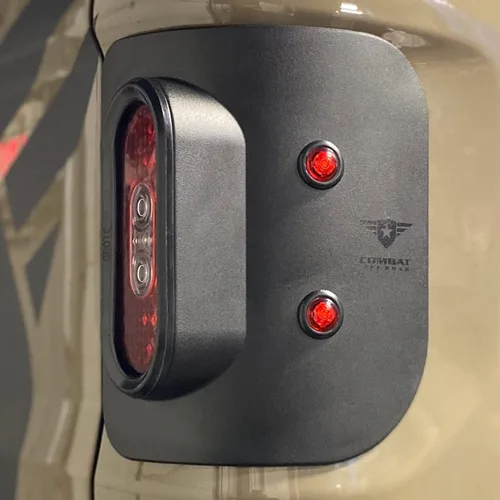Miniatura 7 de Luces traseras LED de artillero de cola compatibles con Jeep JT Gladiator, montaje empotrado, aprobado por SAE/DOT