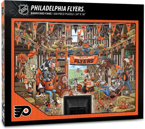 Miniatura 6 de YouTheFan NHL Barnyard Fans - Rompecabezas de 500 piezas