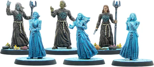 Miniatura 2 de Modiphius: The Elder Scrolls Call to Arms - Fantasmas de Yngvild - Expansión de resina de 6 figuras, capítulo 4, sin pintar, miniaturas RPG de 1.260