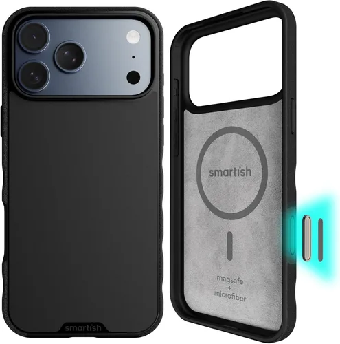 Miniatura 17 de Smartish® Funda delgada para iPhone 13 Pro - Gripmunk - [ligera + protectora] Funda de agarre fina - Black Tie Affair