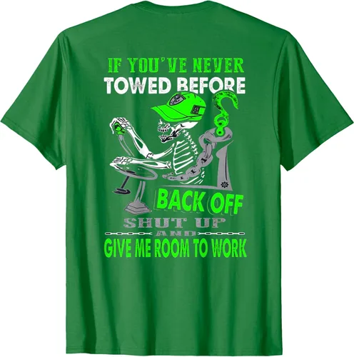 Miniatura 5 de Proud Tow Truck Operator - Camiseta, Negro, S