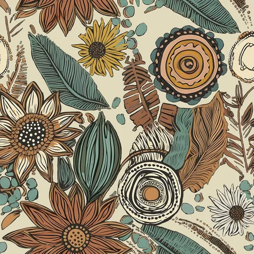 Papel tapiz bohemio para despegar y pegar, papel adhesivo floral vintage de 17.5 x 118 pulgadas, papel de pared de flores botánicas retro, Beige