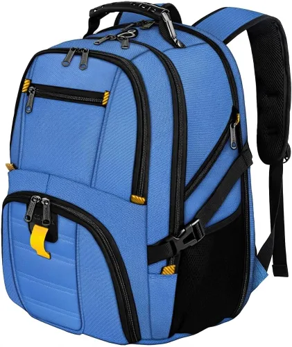 YOREPEK - Mochila de viaje extra grande de 50L, mochilas para portátil para hombres y mujeres, mochila de viaje resistente al agua, aprobada por