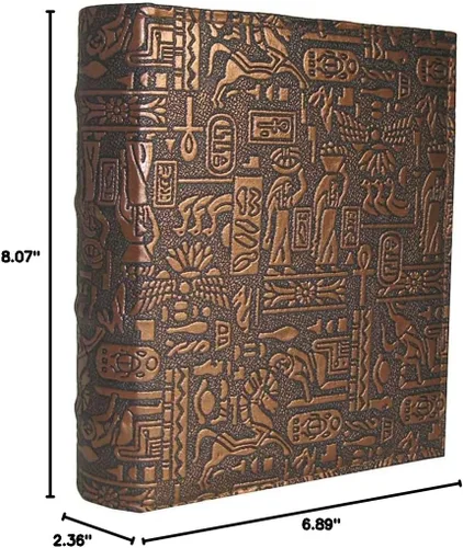 Miniatura 6 de Álbumes de fotos de bolsillo vintage 5R para impresiones de 7 x 5 pulgadas Antiguo Egipto