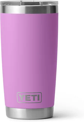 Miniatura 34 de YETI Rambler - Vaso de acero inoxidable con aislamiento al vacío de 20 onzas con tapa MagSlider Todo acero inoxidable