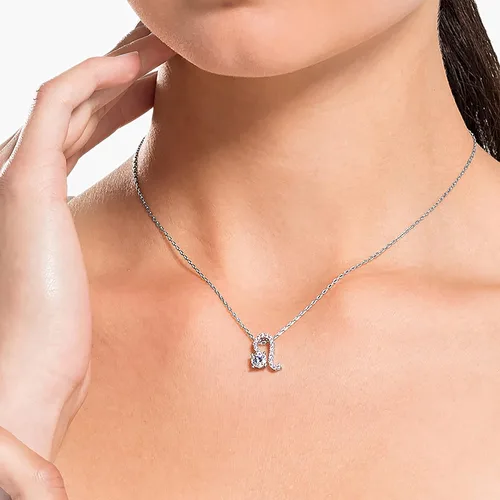 Miniatura 6 de Swarovski All Zodiac Symbols Pendant Necklace Jewelry Collection, Clear Crystals