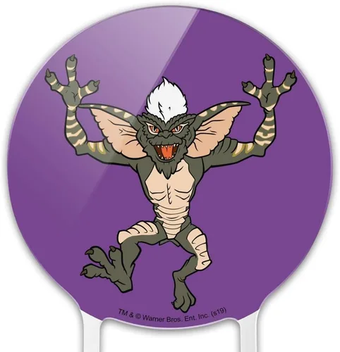 Miniatura 3 de Decoración acrílica para tartas de Gremlins a rayas, para boda, aniversario, cumpleaños, graduación