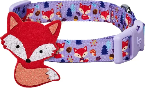Miniatura 14 de Blueberry Pet 10+ Patrones Zoo Fun Collar de perro Llamas felices