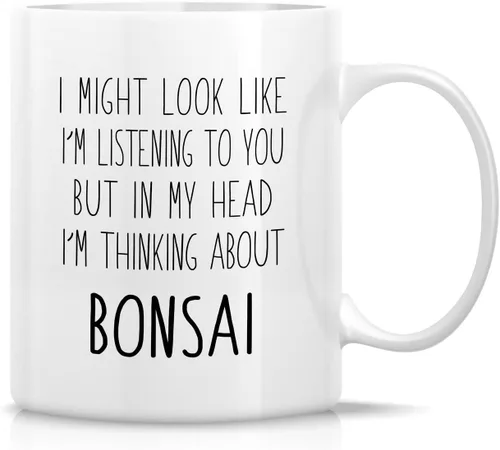 Miniatura 13 de Retreez Taza divertida – Florist cause Badass Miracle Worker isn't an Official Job Tittle Gardener - Tazas de café de cerámica de 11 onzas