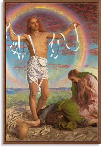Miniatura 42 de Cuadro en lienzo con marco flotante para pared - El triunfo del cristianismo sobre el paganismo de Gustave Doré - 16 x 24 pulgadas