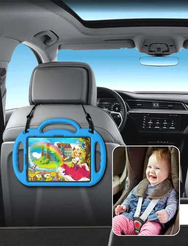 Miniatura 8 de Funda SUPLIK para niños para el nuevo iPad de 11ª generación (A16) de 11 pulgadas 2025 y 10ª generación de 10.9" 2022 y Air 11" 2025/2024 y Air Azul