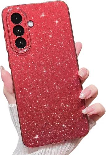 Miniatura 46 de MINSCOSE Compatible con Samsung Galaxy S22 Plus Case, Bonito Color Neón Brillante, con Purpurina Brillante Delgada Resistente a Golpes de Silicona