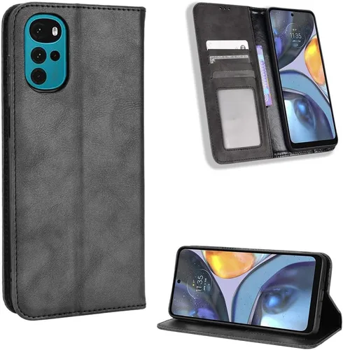 Miniatura 8 de Funda para Motorola Moto G22 Funda de piel sintética con tapa para Motorola Moto G22 XT2831-3, funda de piel sintética con tapa para Motorola Moto