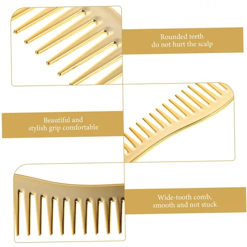 Miniatura 6 de NOLITOY Peines para hombres Peine para el cabello con cepillo de dientes anchos para el cuidado diario