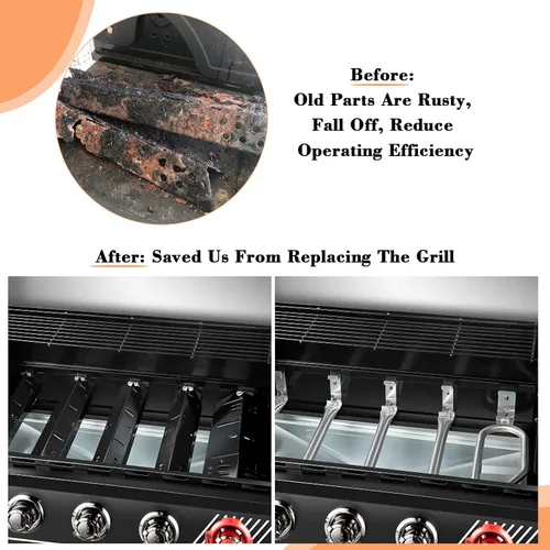 Miniatura 3 de Piezas de repuesto de parrilla para Dyna-Glo DGH450CRP DGH474CRP DGH483CRP DGH485CRP DGH474CRP-D DGH450CRN-D, piezas de repuesto de parrilla Dyna