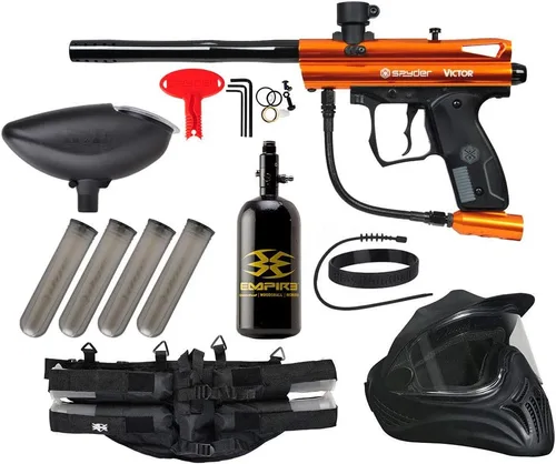 Miniatura 3 de Action Village Kingman Spyder Victor - Kit de pistola de paintball legendaria Púrpura