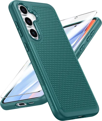 Miniatura 188 de FNTCASE Funda para teléfono Galaxy A14-5G: protección contra caídas de grado militar Samsung A14 5G, probada contra caídas de 14 pies, protector