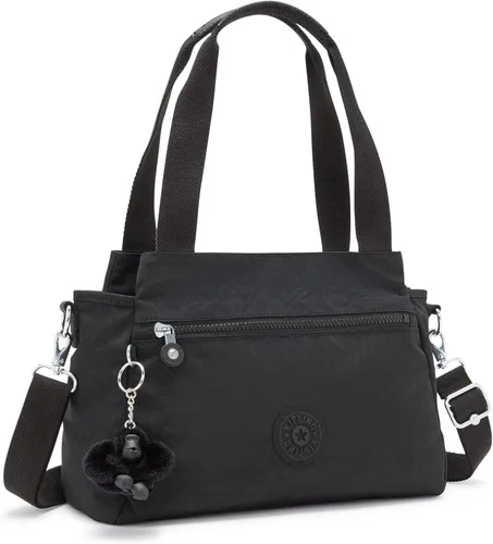 Miniatura 2 de Kipling Elysia Bolso bandolera convertible sólido, Negro (Black Noir)