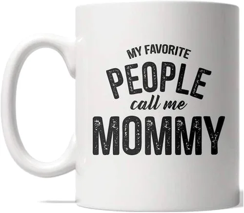 Miniatura 10 de Crazy Dog T-Shirts My Favorite People Call Me Dad Taza de café para el Día del Padre, taza de café de cerámica de 11 onzas con aislamiento