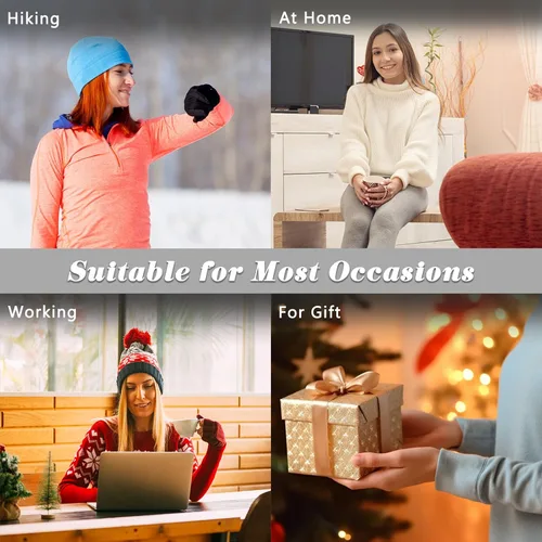 Miniatura 6 de iCamter Womens Wool Socks Soft Super Thick Warm Socks for Women Thermal Winter Socks for Gifts