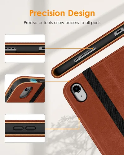 Miniatura 6 de DTTO Funda para iPad (A16) de 11ª generación de 11 pulgadas 2025, Funda para iPad de 10ª generación de 10.9 pulgadas 2022, Funda con soporte tipo