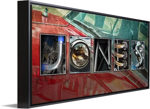 Miniatura 22 de Personal-Prints Decoración personalizada de automóviles o regalo para el mecánico, entusiasta de los automóviles clásicos o los automóviles. Regalo