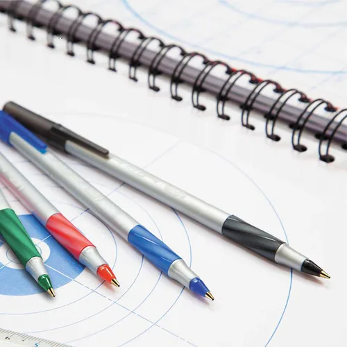 Miniatura 6 de BIC Round Stic Grip Xtra Comfort - Bolígrafos rojos, punta media (0.047 pulgadas), excelentes bolígrafos de escritura con agarre suave para una