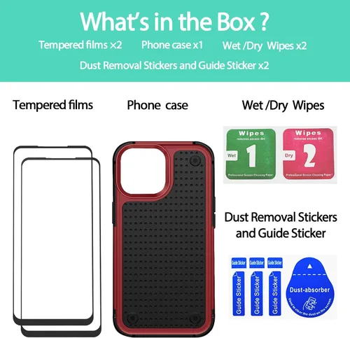Miniatura 307 de Jeylly Funda para iPhone SE/Funda para iPhone 5S, Exterior de Plástico Duro que Absorbe Golpes + Interior de Silicona de Goma Defensor contra