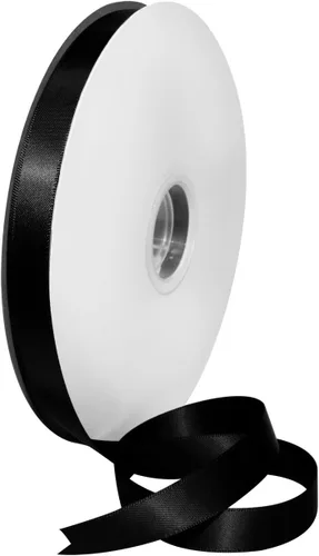 Miniatura 12 de Morex Ribbon Cinta de satén de doble cara de 1/4 pulgadas x 100 yardas, cinta blanca antigua para envolver regalos, tarjetas de regalo