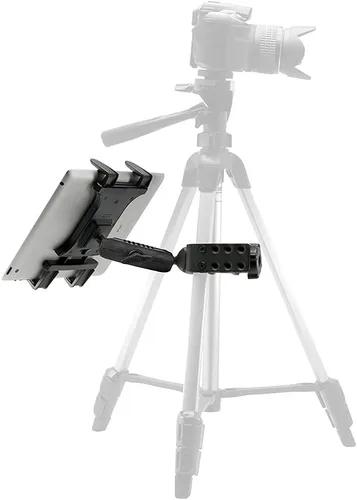 Miniatura 8 de ARKON Mounts TABRM086 - Soporte de tableta de alta resistencia con agarre delgado, ajuste universal para tableta, abrazadera en C maciza, ángulo