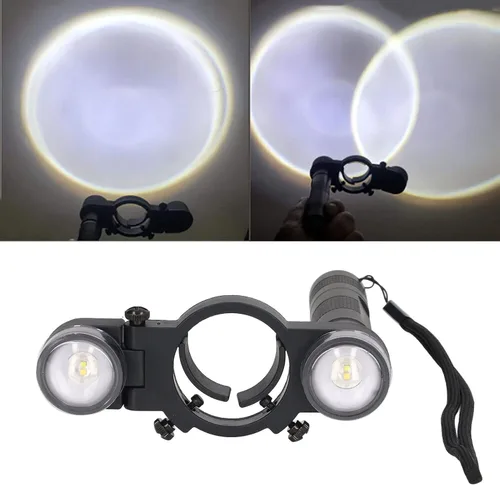 Miniatura 6 de Pistola de pintura en aerosol, luz universal de llenado de pistola de pulverización automotriz con 3 niveles de brillo, sistema de iluminación LED