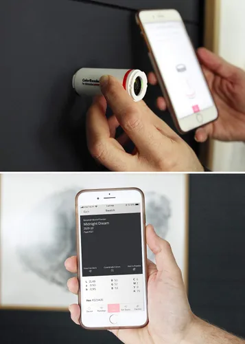 Miniatura 8 de Datacolor ColorReader - Colorímetro digital profesional y herramienta de combinación de pintura; identifica instantáneamente códigos HEX, RGB