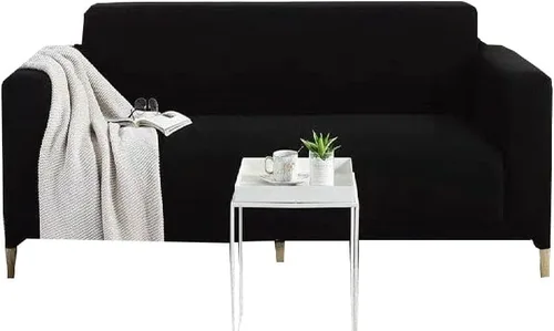 Miniatura 32 de Funda elástica para sofá de 3 plazas, funda protectora para sofá de 3 plazas, fundas elásticas para sofá de 2/3 plazas, fundas protectoras de sofá