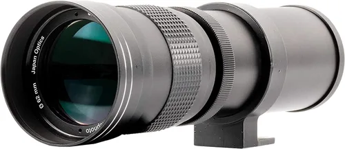 Miniatura 8 de Ultimaxx 16.535-31.496 in (840-1600) f/8.3-16 lente de zoom teleobjetivo HD para Nikon D3300, D3400, D3500, D5000, D5200, D5300, D5600, D7200