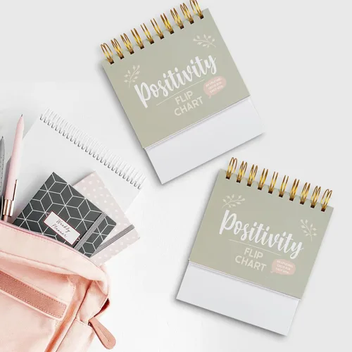 Miniatura 2 de Regalos inspiradores para mujeres, calendario de escritorio motivacional, calendario de escritorio para voltear con afirmaciones positivas diarias