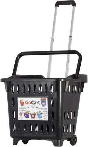 Miniatura 10 de DBEST PRODUCTS - Carrito para compras/ropa sucia Rojo