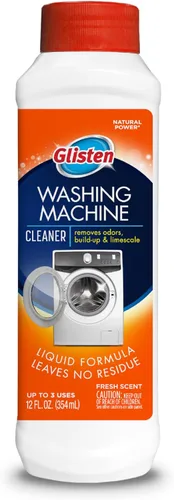 Glisten Washer Magic - Limpiador y desodorante para lavadora, botella de 12 onzas líquidas, 12 onzas líquidas