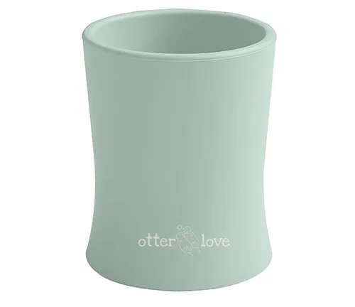 Miniatura 11 de otterlove Taza de entrenamiento de silicona para bebés y niños pequeños, aprobada por OT pediátrica, 100% silicona LFGB pura de platino, irrompible