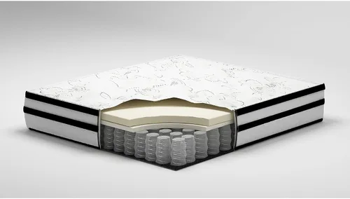 Miniatura 9 de Signature Design by Ashley Chime - Colchón híbrido de espuma viscoelástica de gel mediano de 10 pulgadas con soporte lumbar para alivio de presión