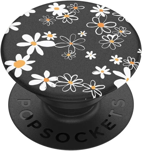 PopSockets PopGrip - Soporte extensible y agarre con tapa intercambiable - Cadena de margaritas