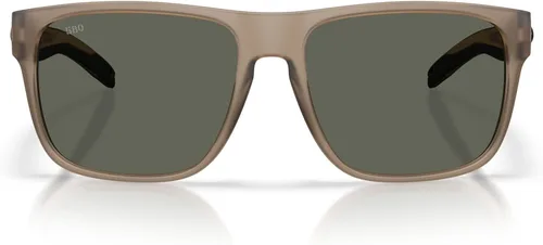 Miniatura 16 de Costa Man - Gafas de sol con montura negra mate, lentes de espejo verde, 2.323 in