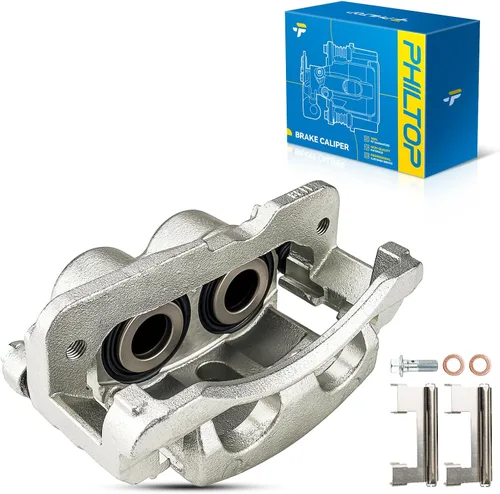 Miniatura 69 de PHILTOP Pinza de freno delantera compatible con S10 1982-2003, Sonoma 1991-2003, Camaro 1982-1992, El Camino 1978-1987, Monte Carlo 1978-1988