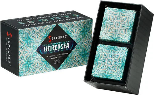 Miniatura 43 de SHASHIBO Anti Stress Cube - Award-Winning and Patented Infinity Cube with 36 Rare Earth Magnets - Extraordinary 3D Infinity Cube - Transforms into