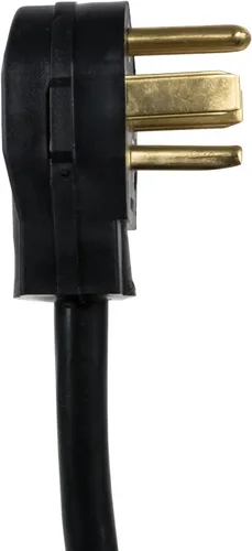 Miniatura 6 de Certified Appliance Accessories Cable de alimentación para electrodomésticos de 30 amperios, cable para secadora de 4 clavijas, 4 cables codificados