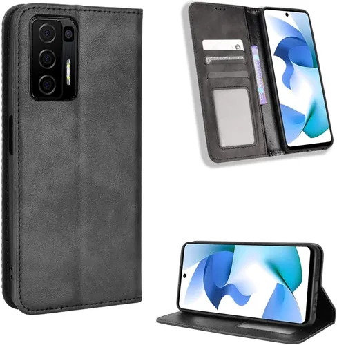 Miniatura 57 de Funda para Xiaomi Poco M5S Funda de cuero, Funda para Xiaomi Redmi Note 10S, Funda para Xiaomi Redmi Note 10 4G M2101K7AG M2101K7AI M2101K7BG Funda