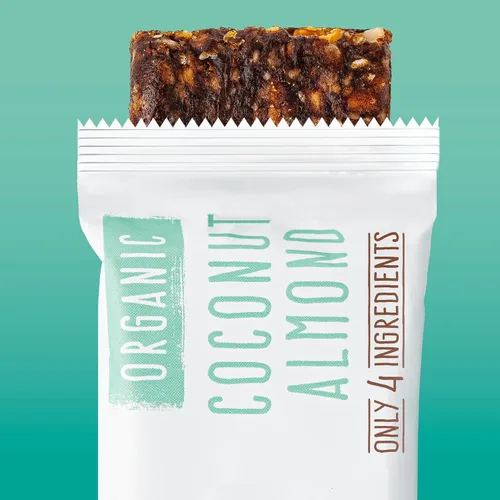Miniatura 5 de JONESBAR (Coconut Almond, 12 unidades (paquete de 1)) Barra de frutas y nueces orgánica USDA sin OMG, Kosher, vegana, sin gluten, barra