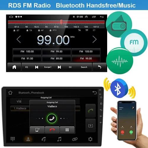 Miniatura 5 de Android 13 Estéreo de coche para Ford F150 F-150 2009 2010 2011 2012 2013 2014 con Carplay inalámbrico Android Auto 9 '' pantalla táctil 2G+32G