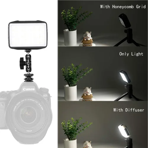 Miniatura 8 de Falcon Eyes F7 Mini 5W RGB Pocket On Camera Light con función de adsorción magnética, batería recargable incorporada, control de aplicación